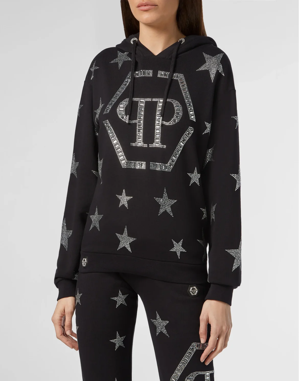 Hoodie sweatshirt Stars, цвет: Черный