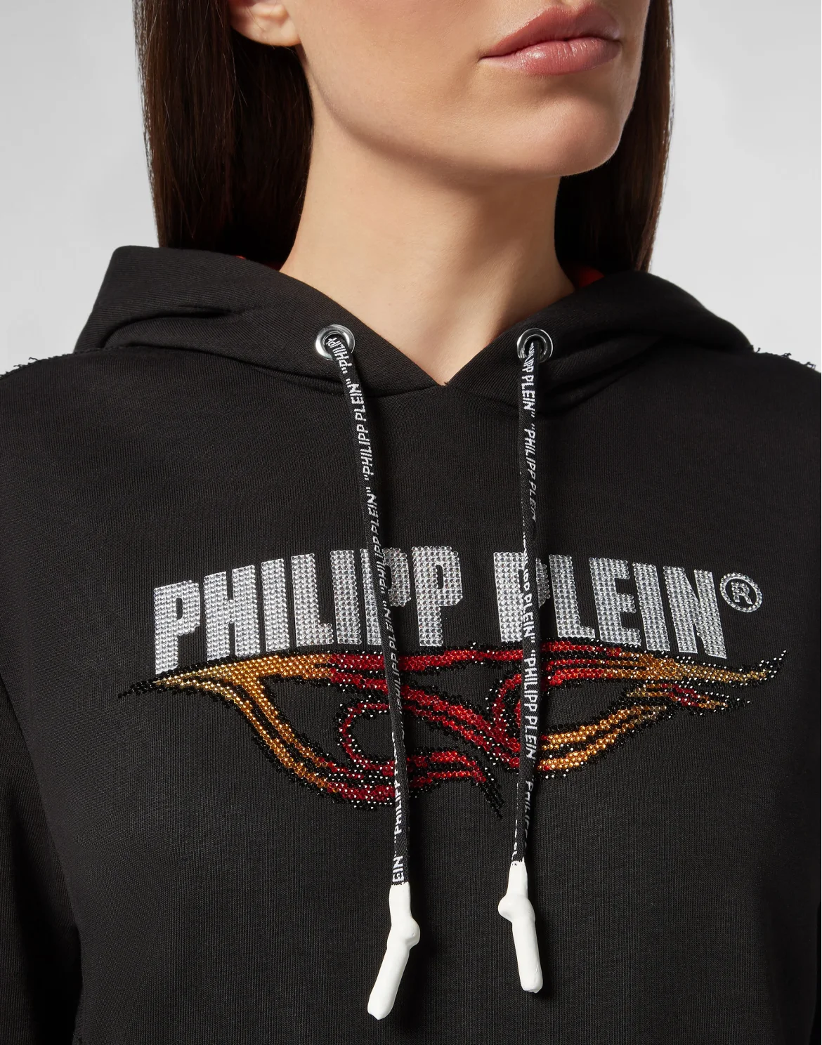Hoodie sweatshirt Flame, цвет: Черный