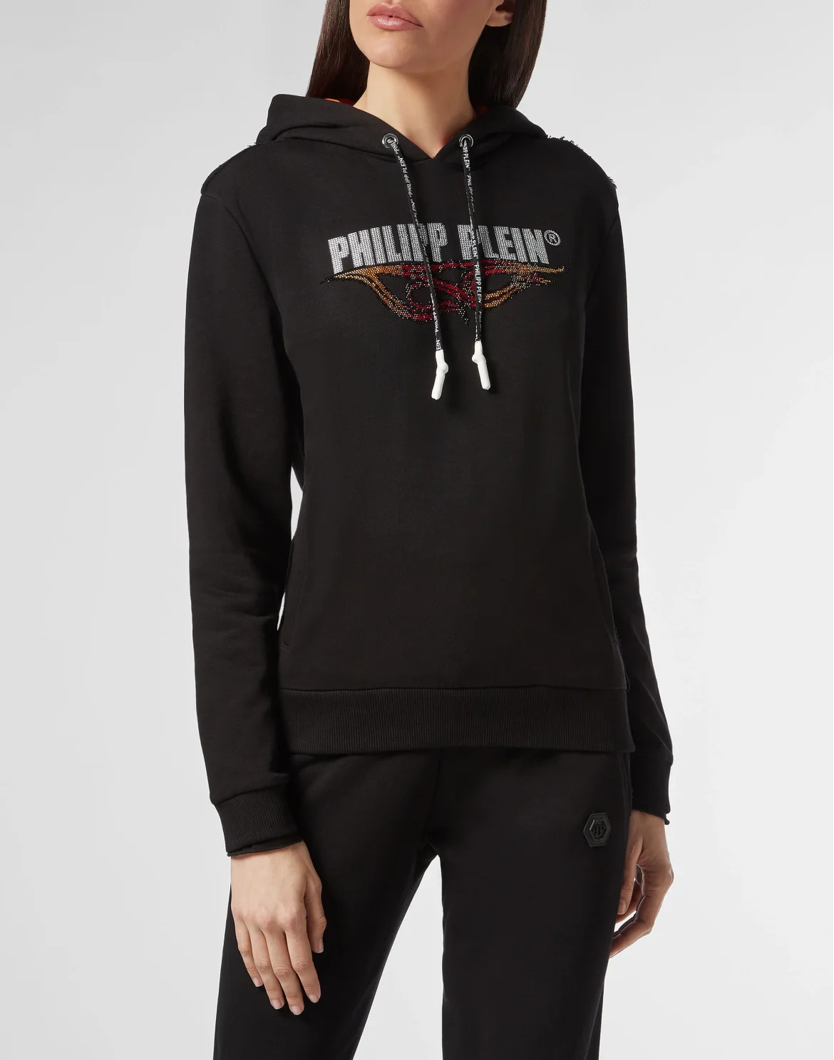 Hoodie sweatshirt Flame, цвет: Черный