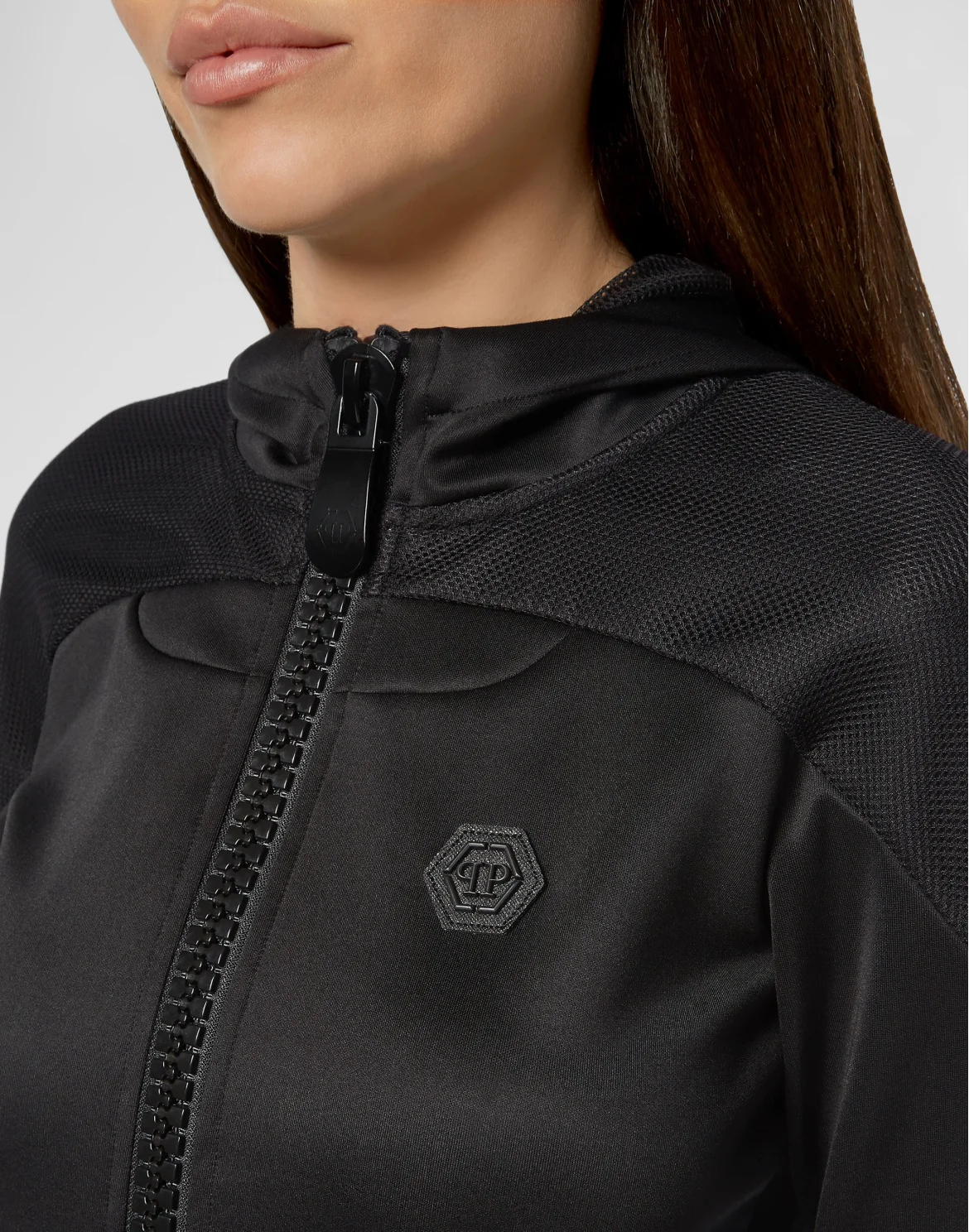 Hoodie Sweatjacket P.L.N., цвет: Черный