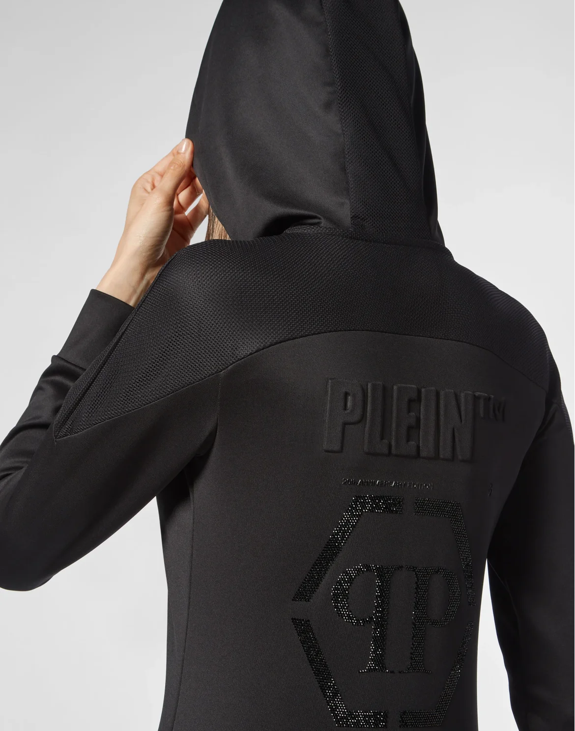 Hoodie Sweatjacket P.L.N., цвет: Черный