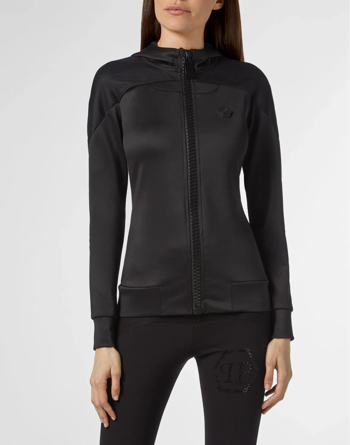 Hoodie Sweatjacket P.L.N., цвет: Черный