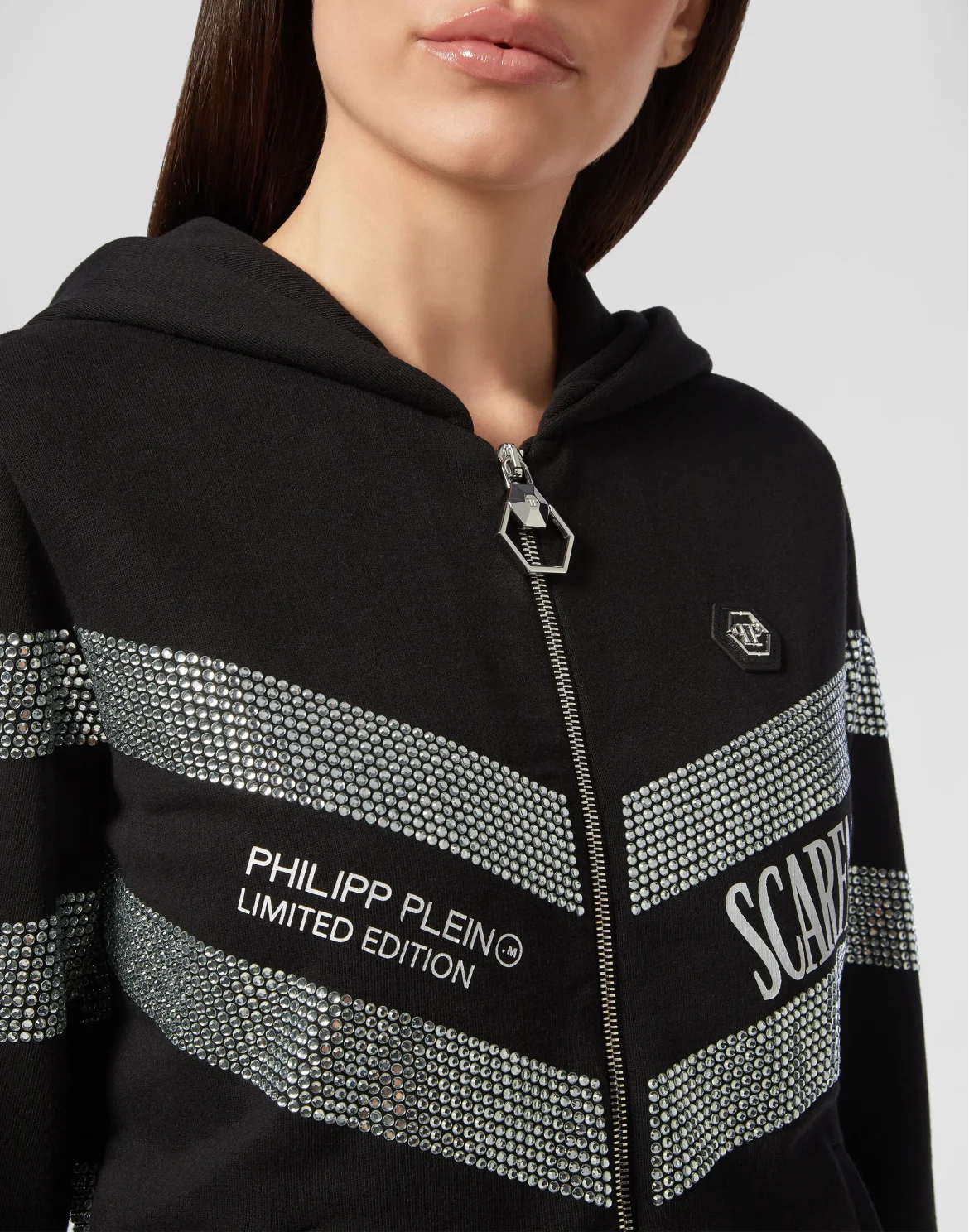 Hoodie Sweatjacket Scarface, цвет: Черный