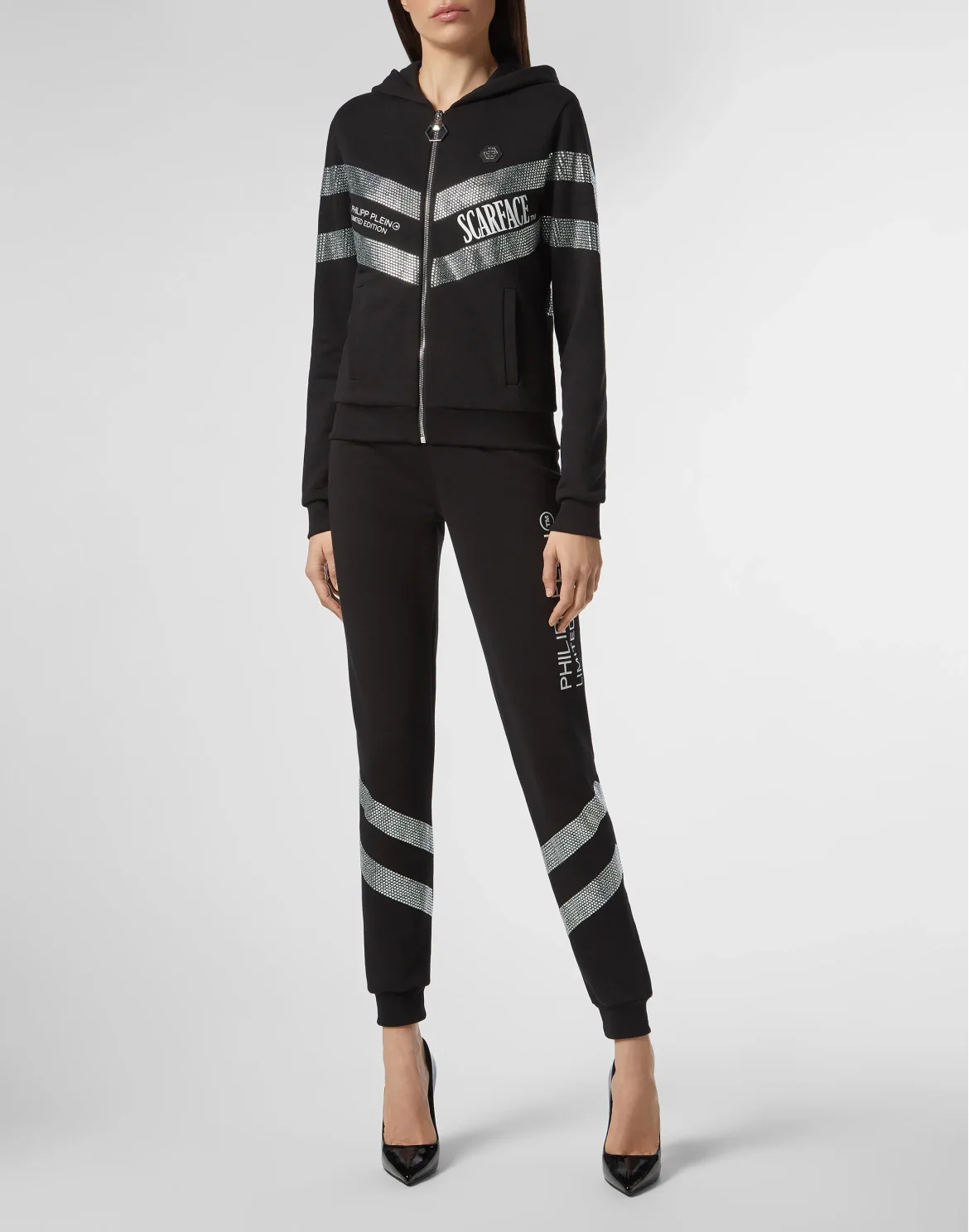 Hoodie Sweatjacket Scarface, цвет: Черный