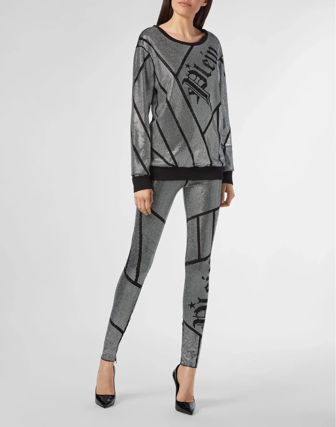 Jogging Leggings Crystal, цвет: Черный