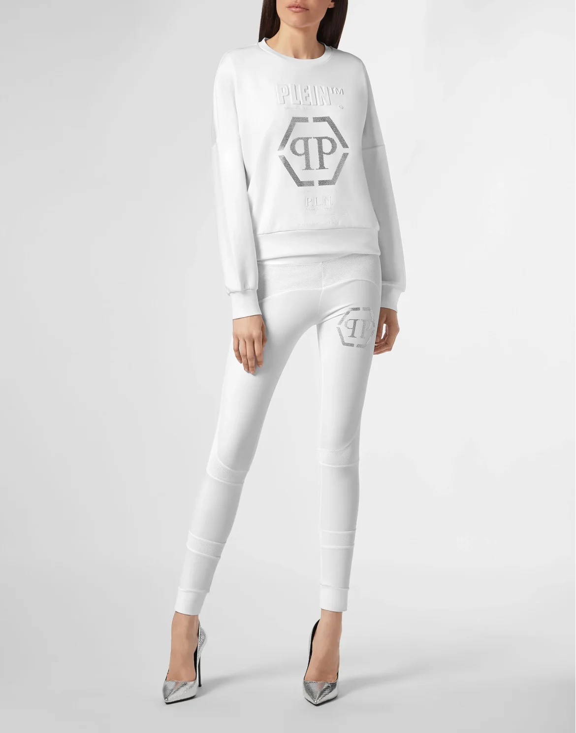 Jogging Leggings P.L.N., цвет: Белый