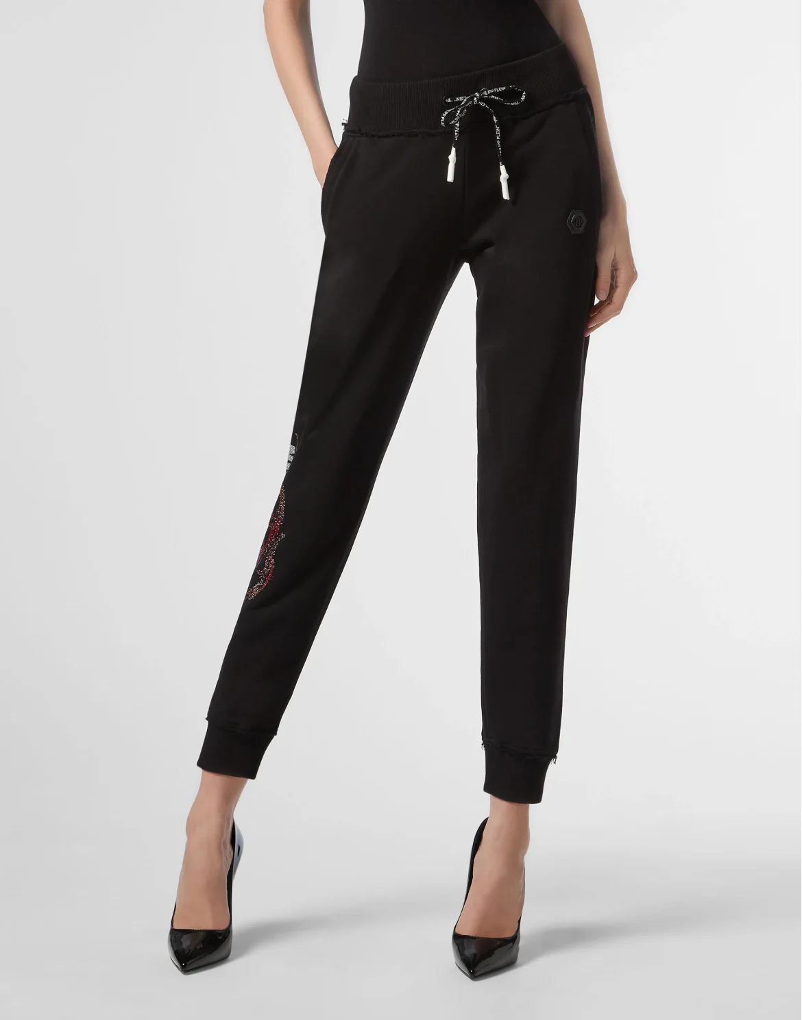 Jogging Leggings Flame, цвет: Черный