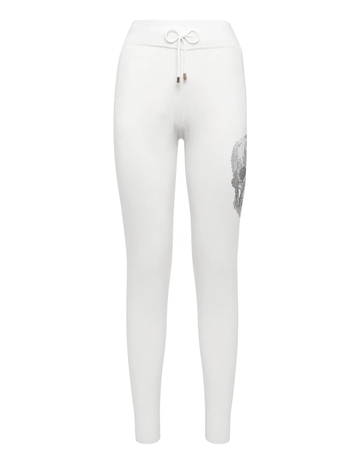 Knit Jogging Trousers Skull, цвет: Белый