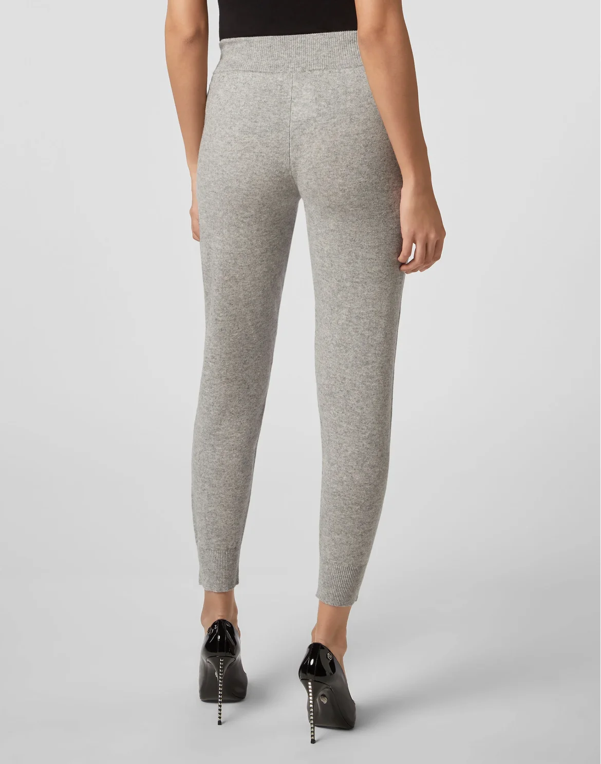 Knit Jogging Trousers Skull, цвет: Серый