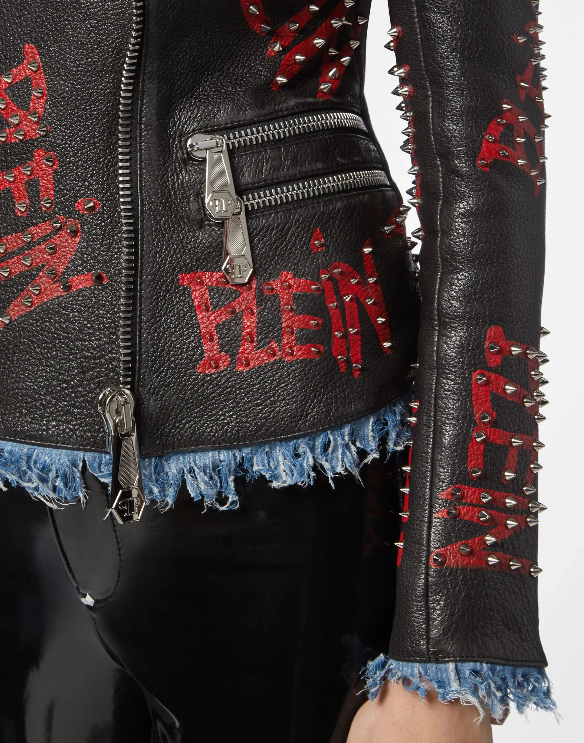 Leather Jacket Statement, цвет: Черный