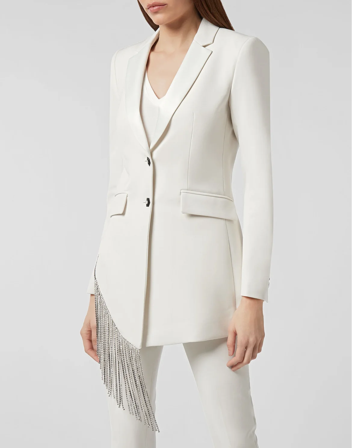 Blazer Fringe, цвет: Белый