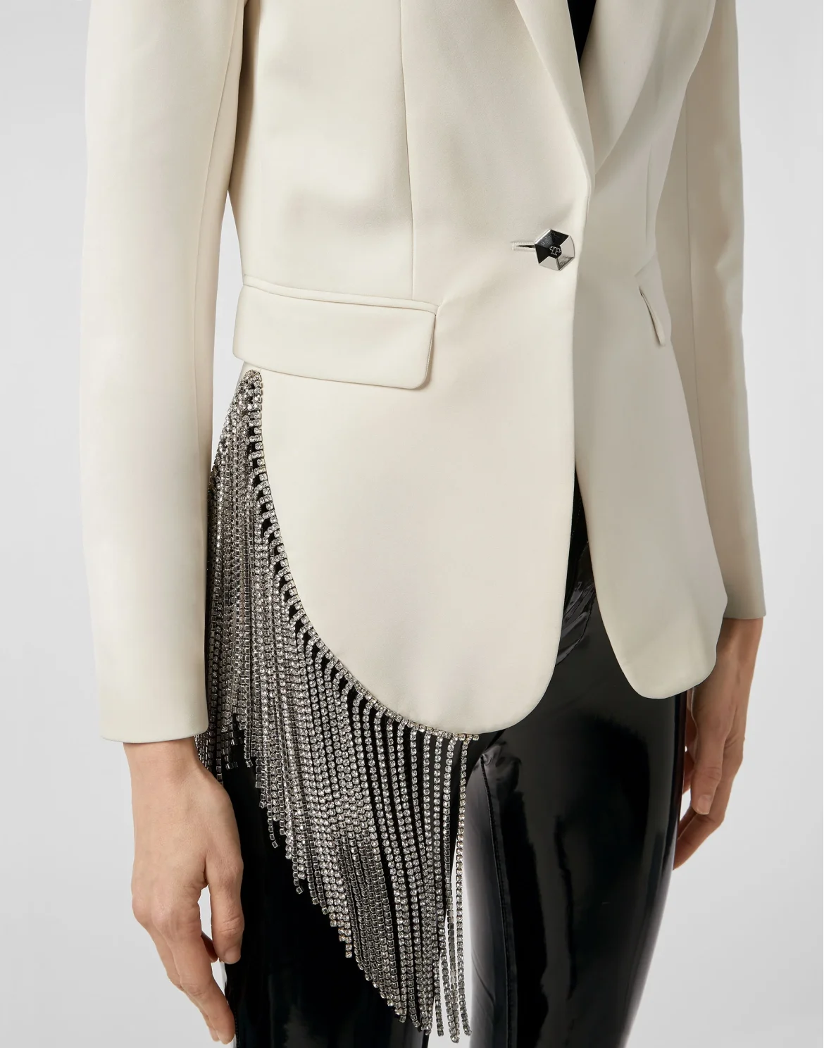 Blazer Fringe, цвет: Белый