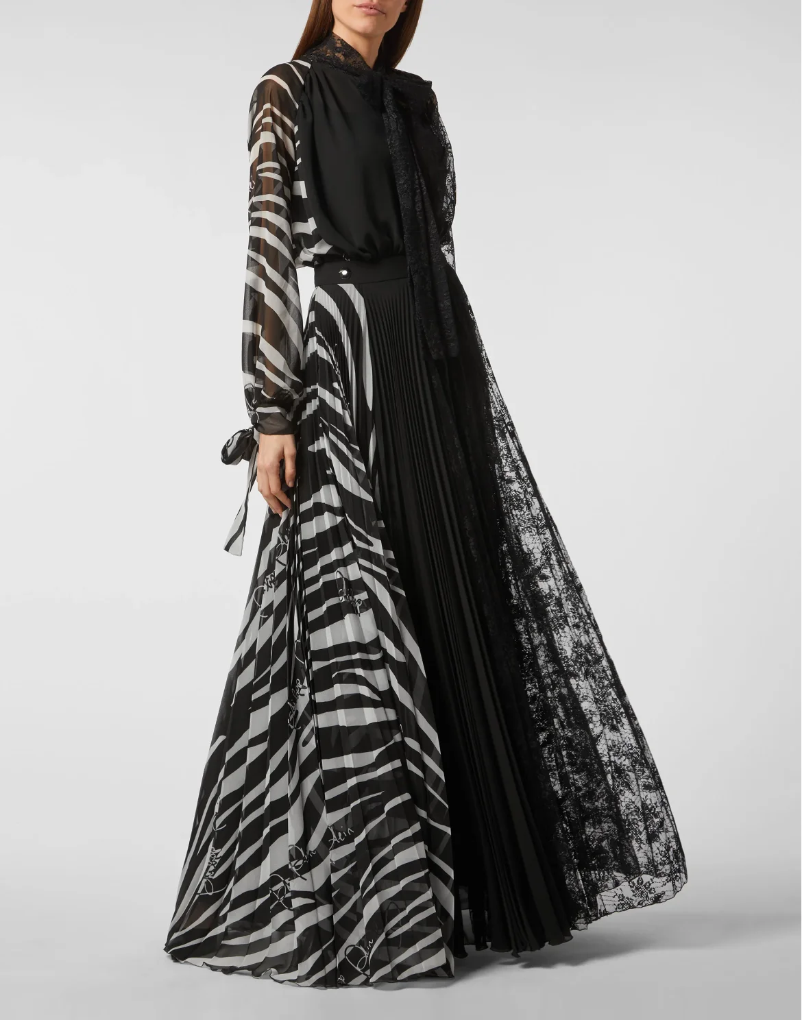 Long Dress Jungle, цвет: Черный