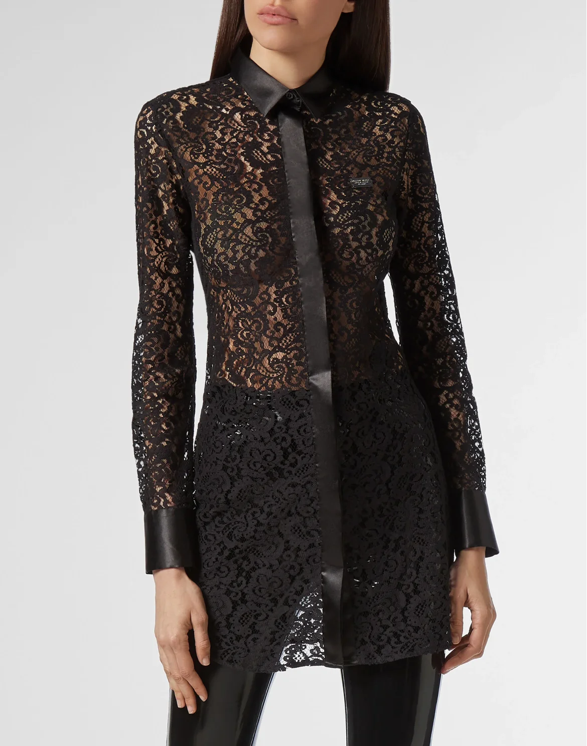 Shirts Lace, цвет: Черный