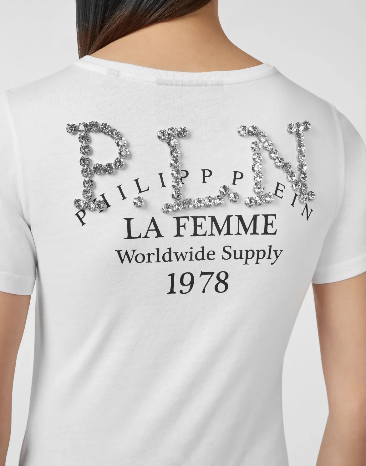 T-shirt V-Neck SS P.L.N., цвет: Белый