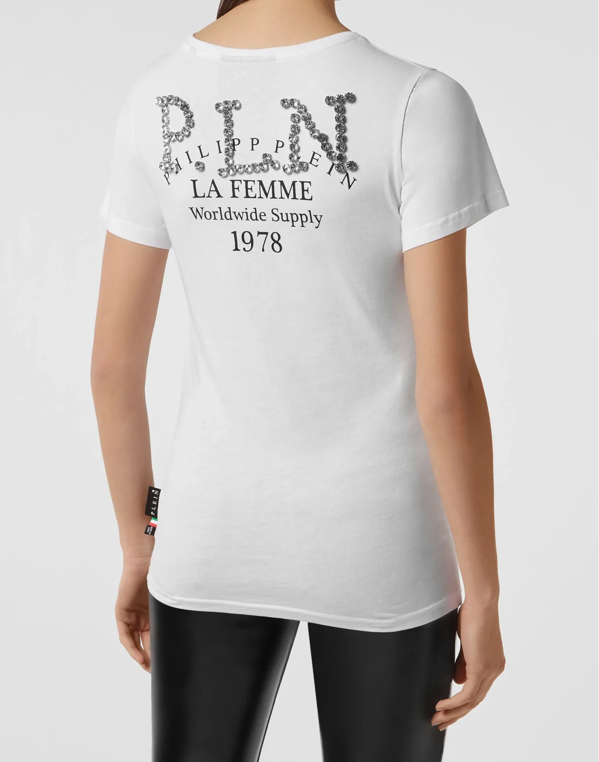 T-shirt V-Neck SS P.L.N., цвет: Белый