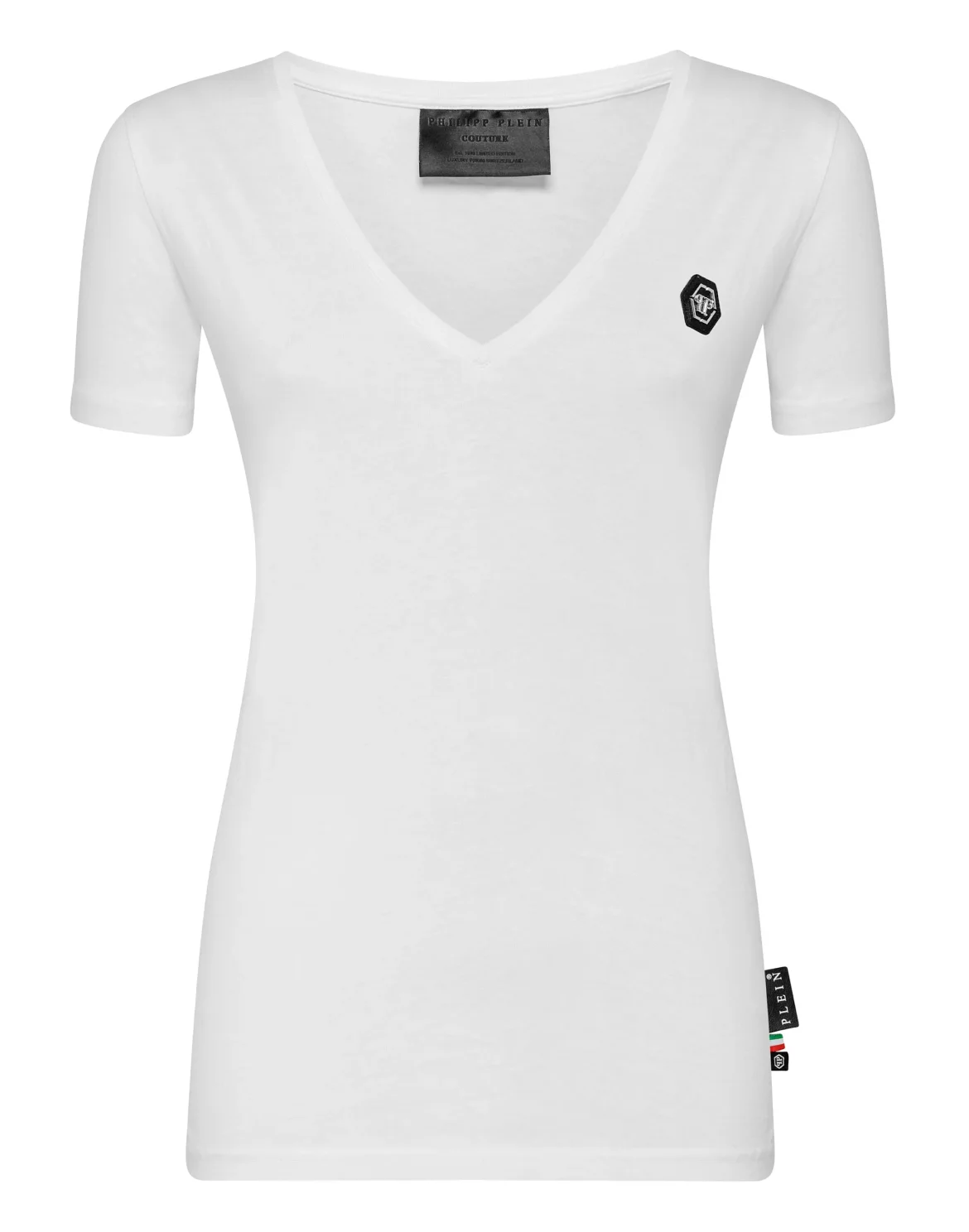 T-shirt V-Neck SS P.L.N., цвет: Белый