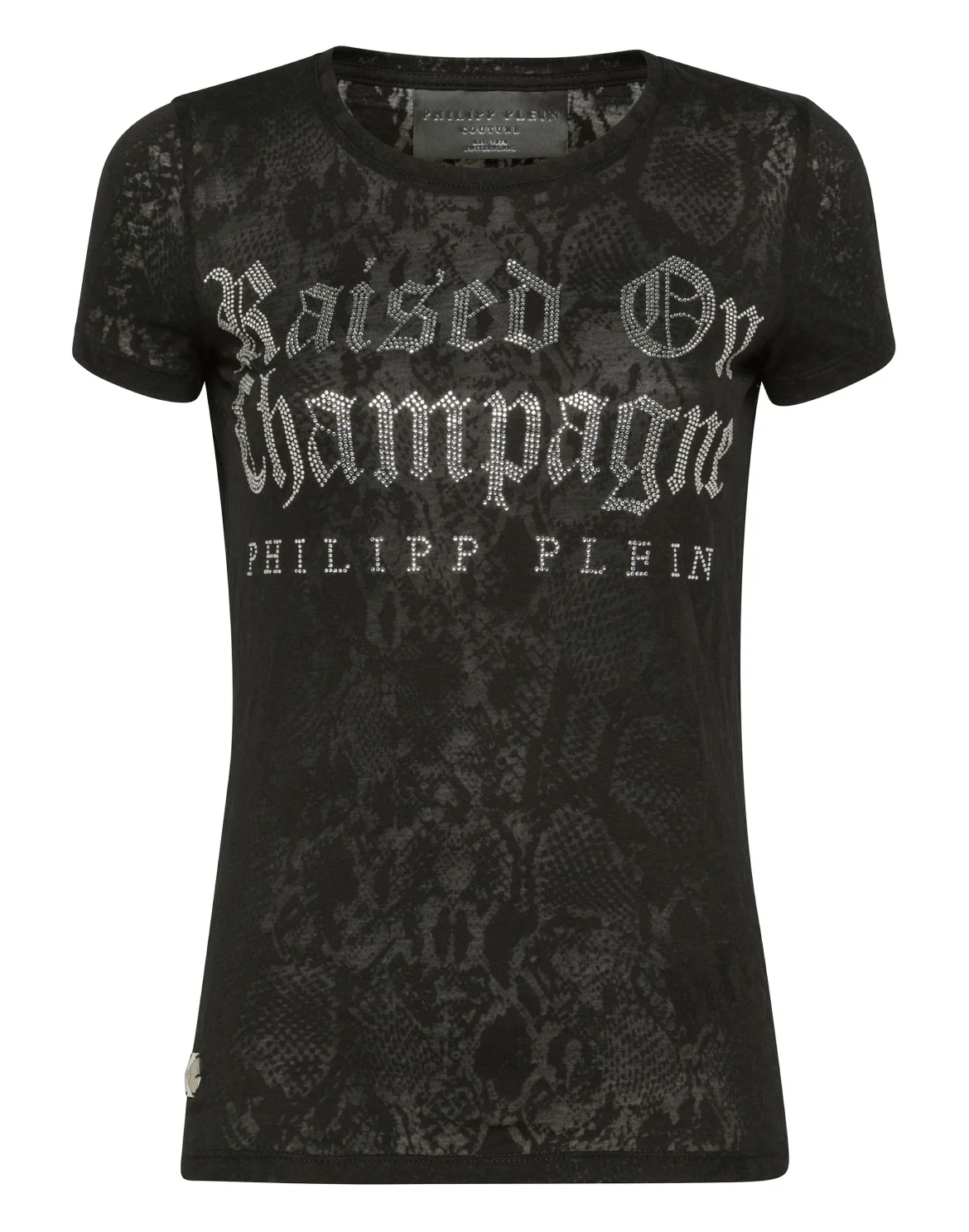 T-shirt Round Neck SS Gothic Plein, цвет: Черный