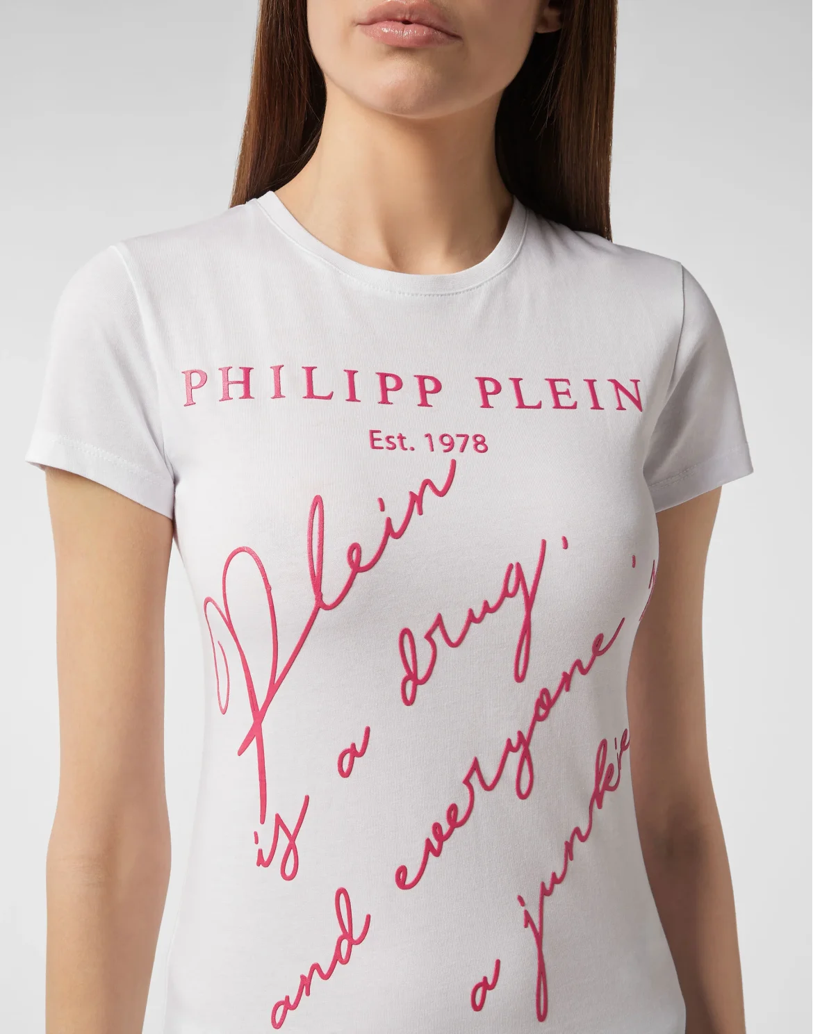T-shirt Round Neck SS Statement, цвет: Белый