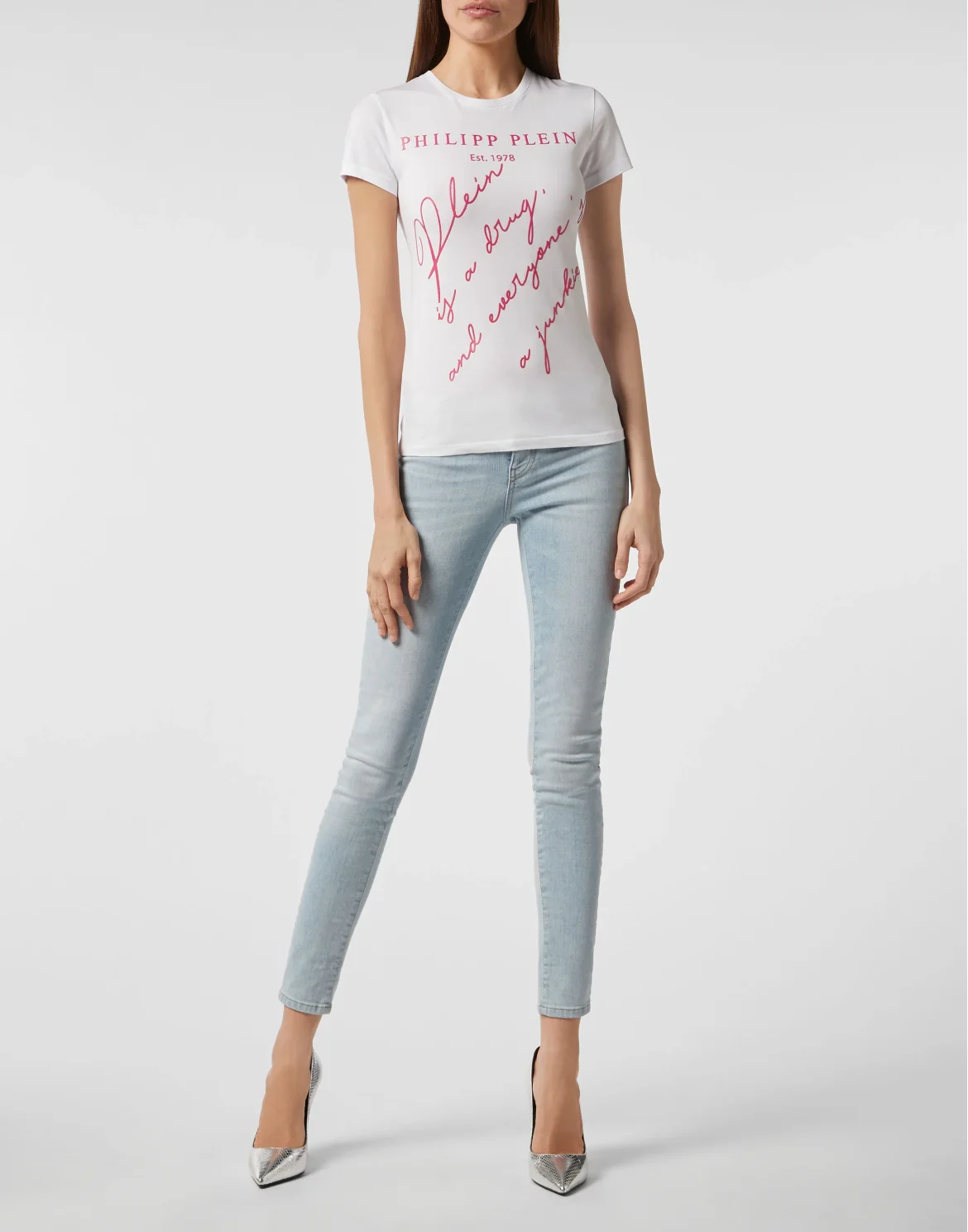 T-shirt Round Neck SS Statement, цвет: Белый