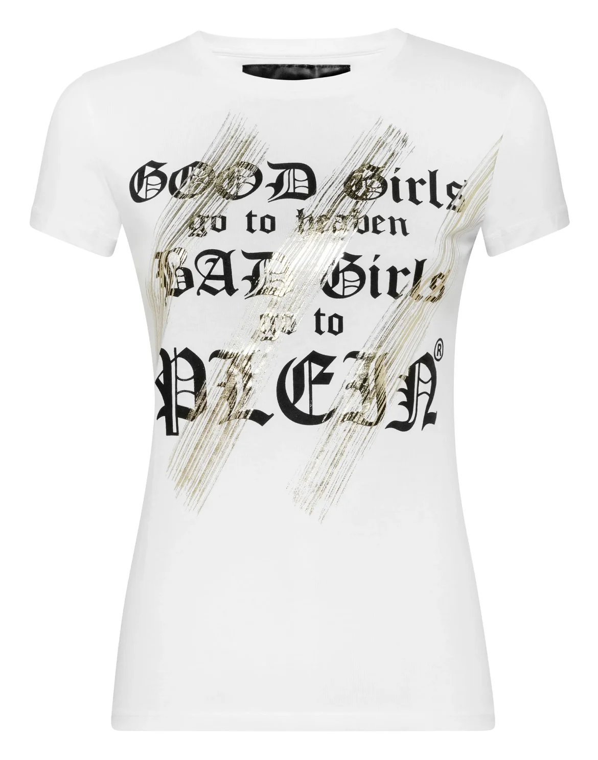 T-shirt Round Neck SS Gothic Plein, цвет: Белый