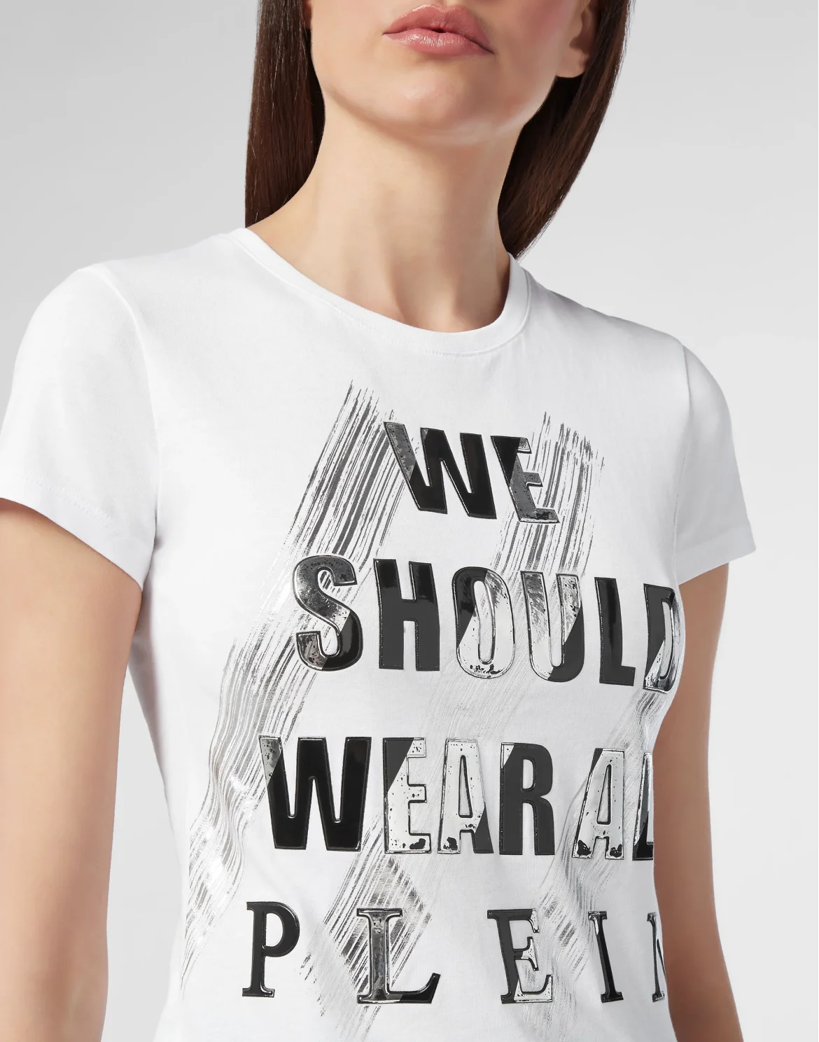 T-shirt Round Neck SS Statement, цвет: Белый