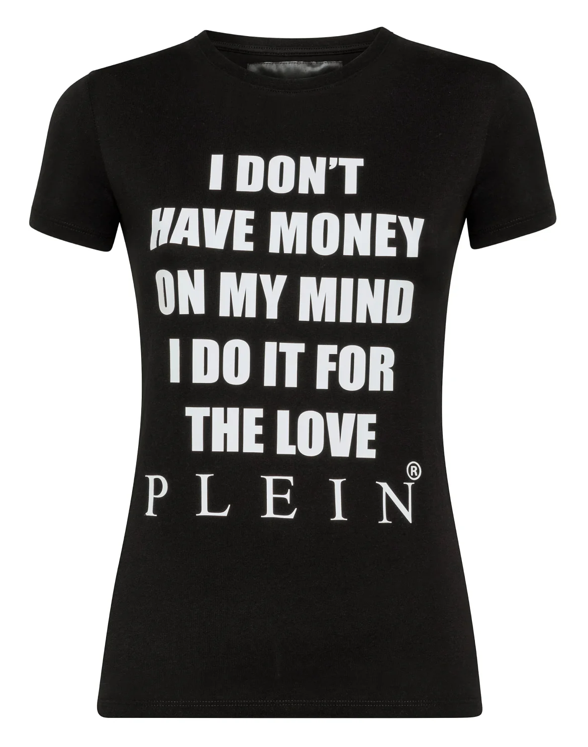 T-shirt Round Neck SS Statement, цвет: Черный