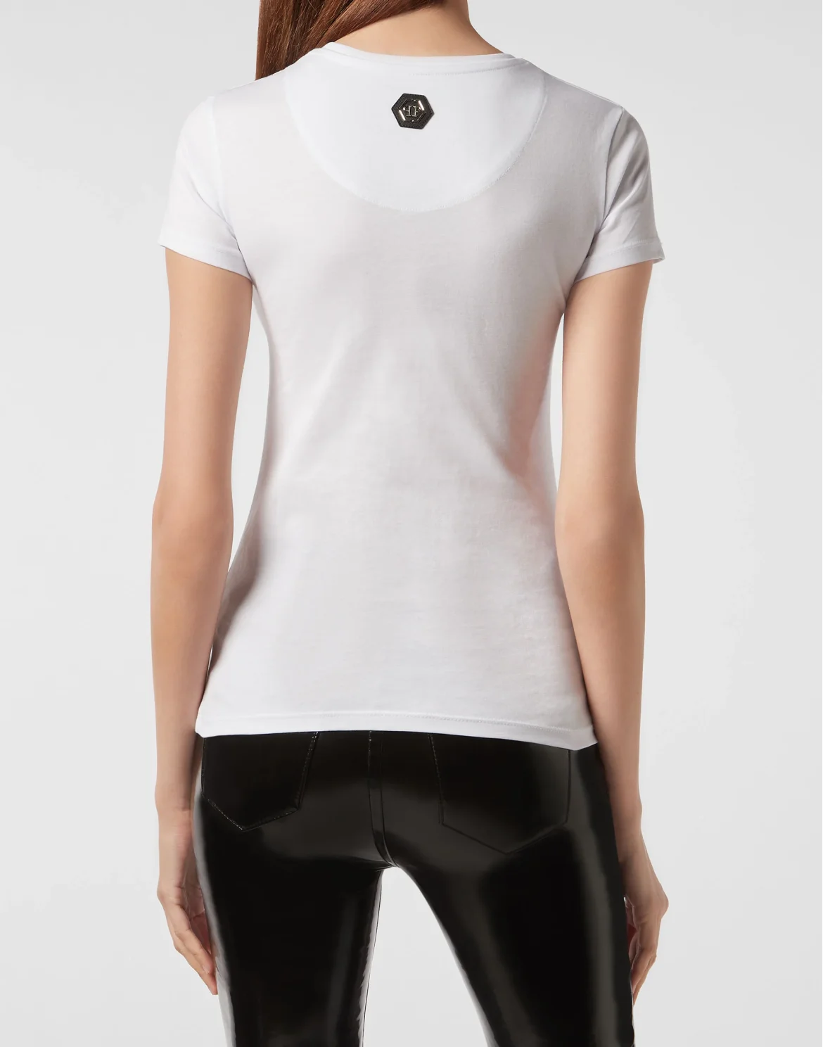 T-shirt Round Neck SS Gothic Plein, цвет: Белый