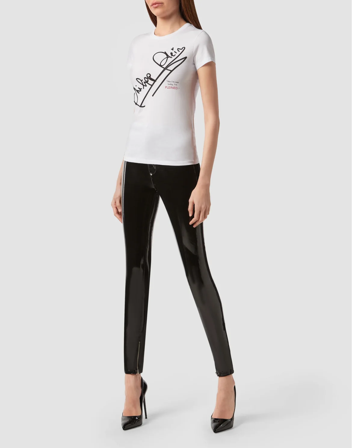 T-shirt Round Neck SS Signature, цвет: Белый