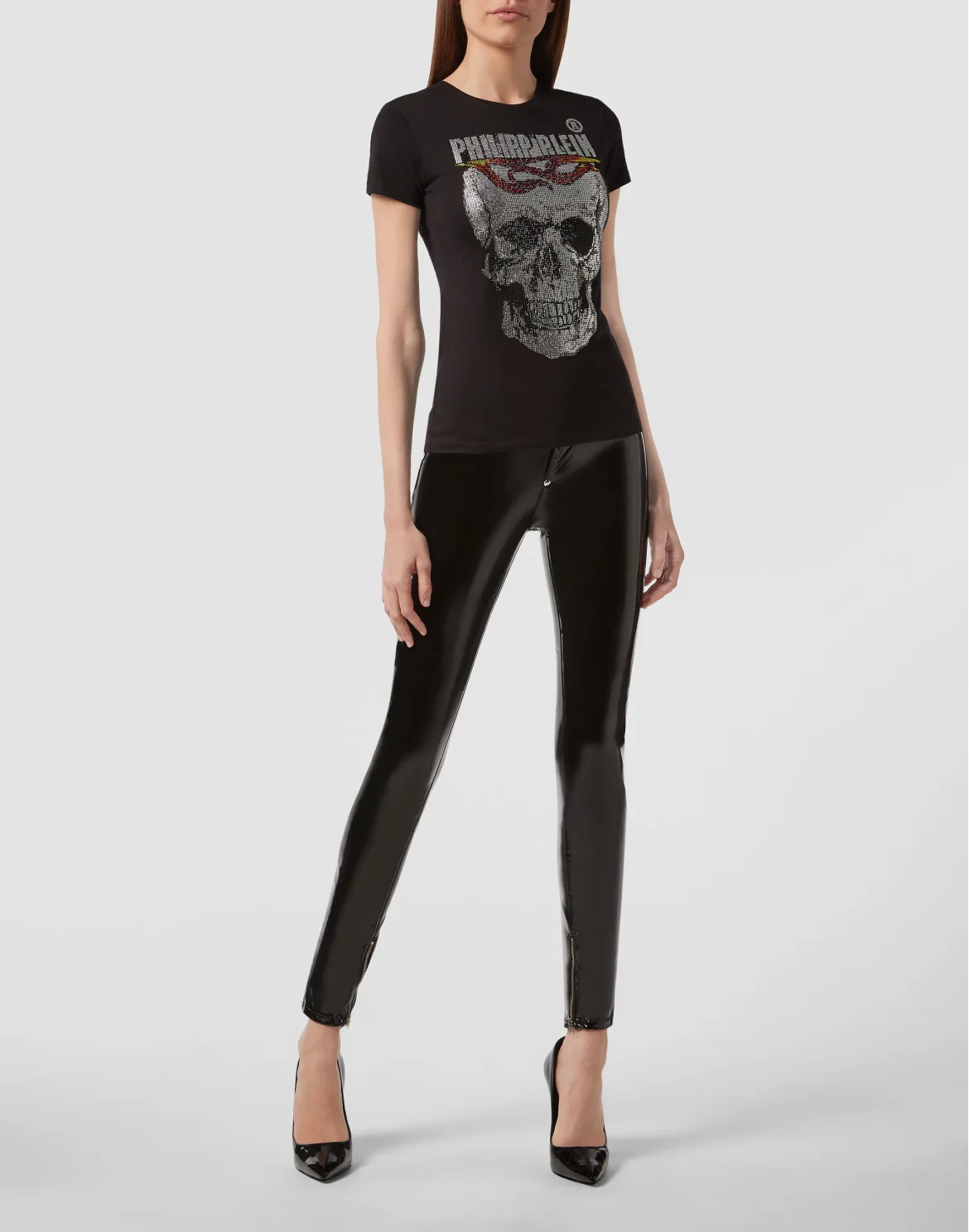 T-shirt Round Neck SS Flame, цвет: Черный
