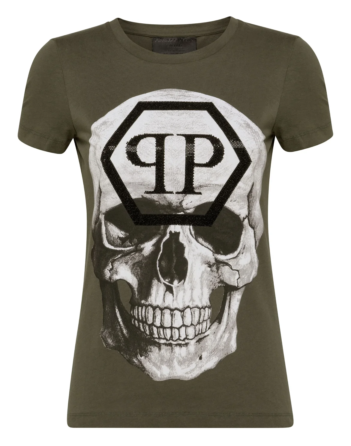 T-shirt Round Neck SS Skull, цвет: Камуфляж