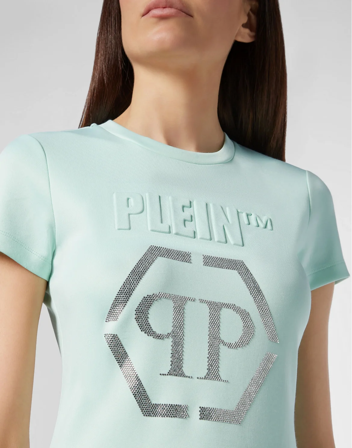 T-shirt Round Neck SS P.L.N., цвет: Зеленый