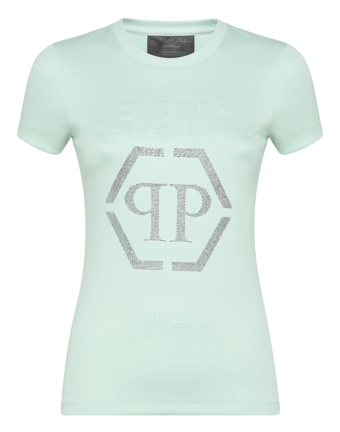 T-shirt Round Neck SS P.L.N., цвет: Зеленый