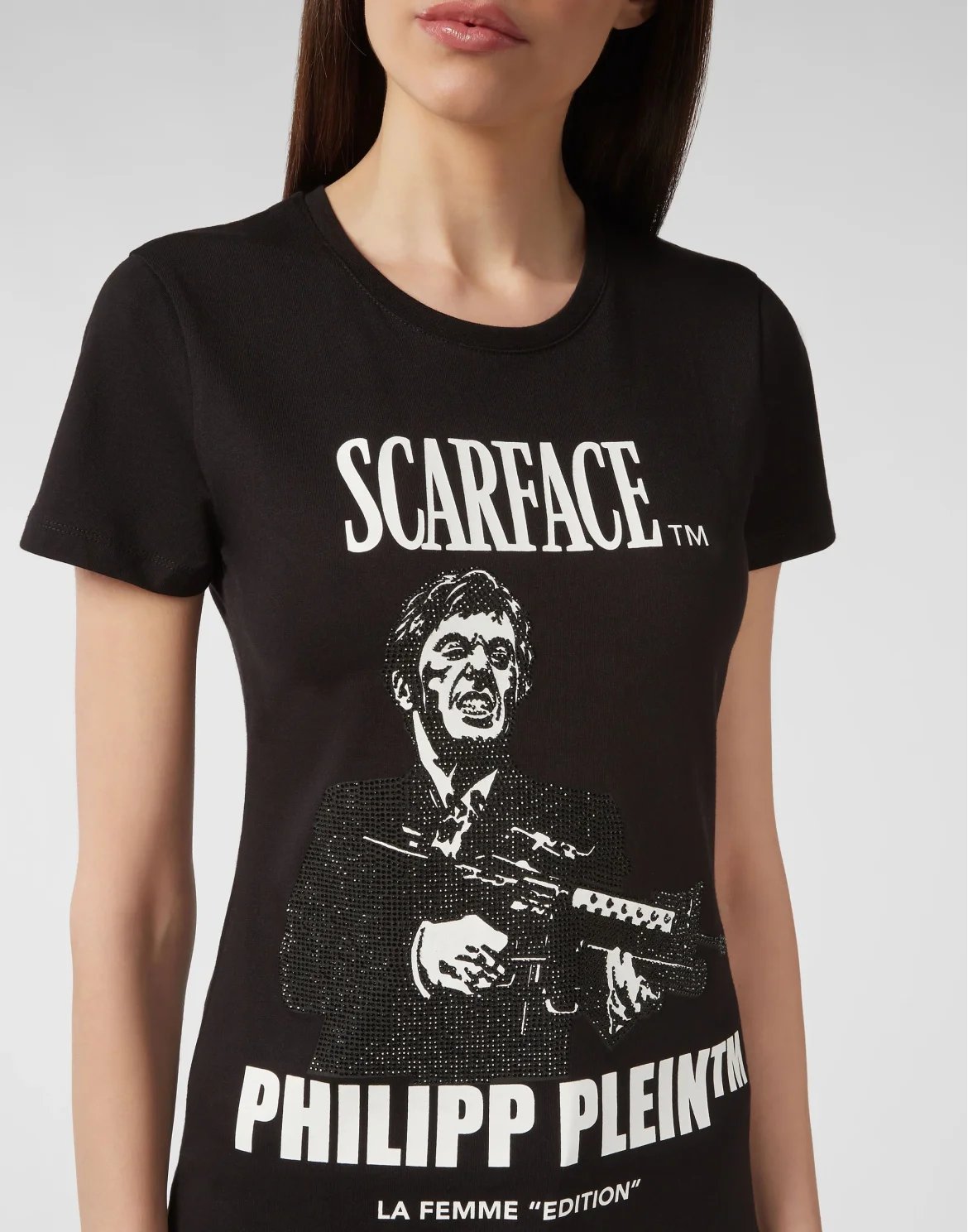 T-shirt Round Neck SS Scarface, цвет: Черный