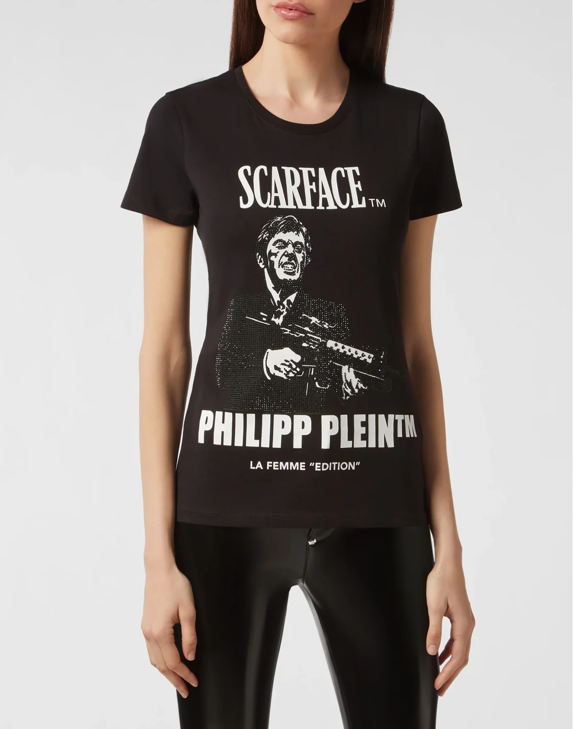 T-shirt Round Neck SS Scarface, цвет: Черный