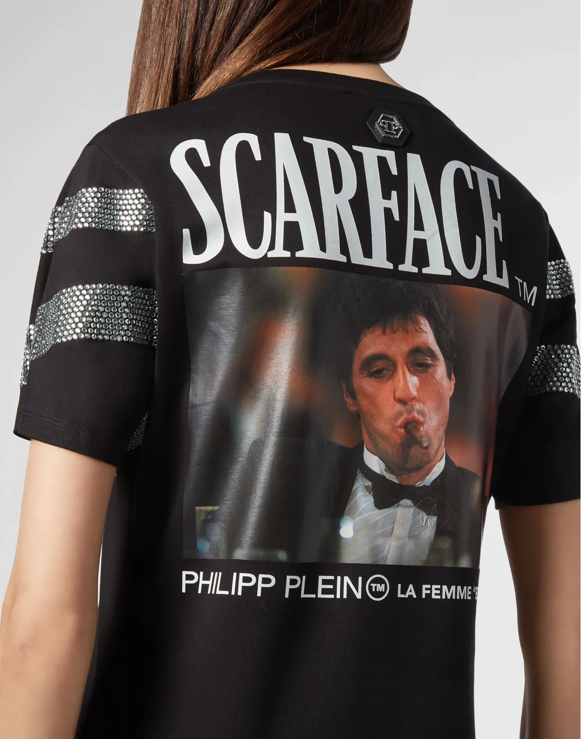 T-shirt Dress Round Neck SS Scarface, цвет: Черный