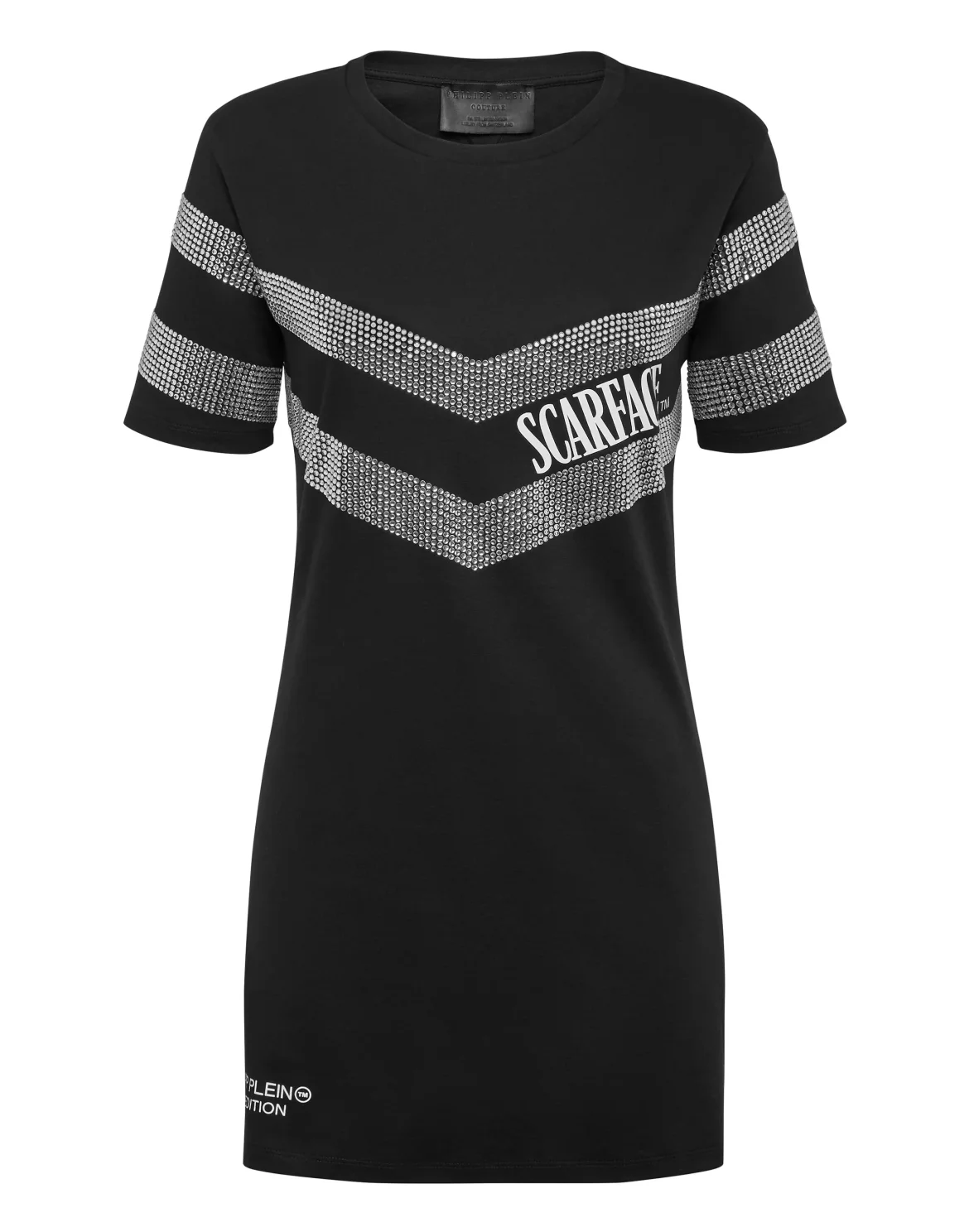 T-shirt Dress Round Neck SS Scarface, цвет: Черный