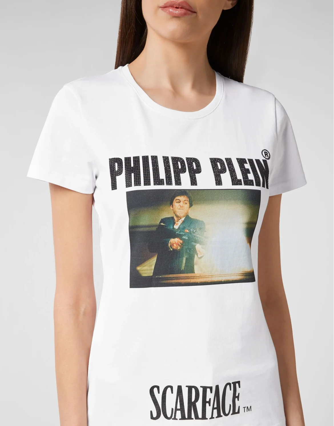 T-shirt Round Neck SS Scarface, цвет: Белый
