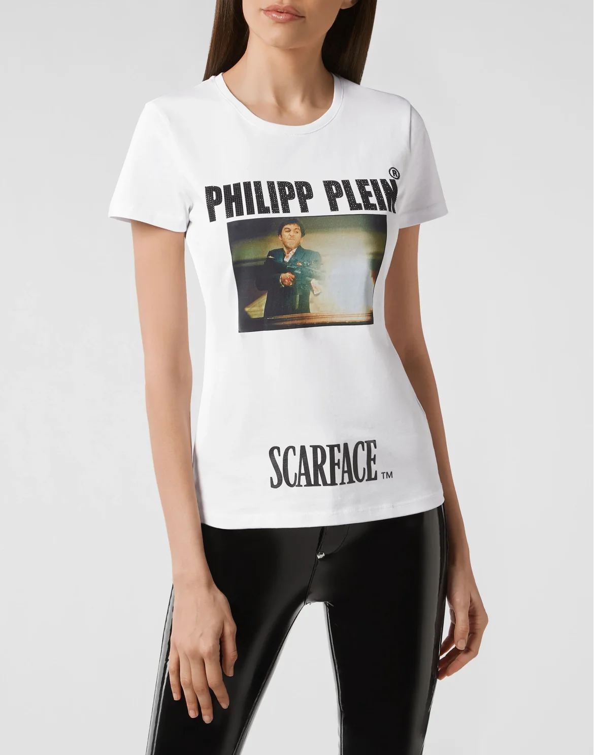 T-shirt Round Neck SS Scarface, цвет: Белый
