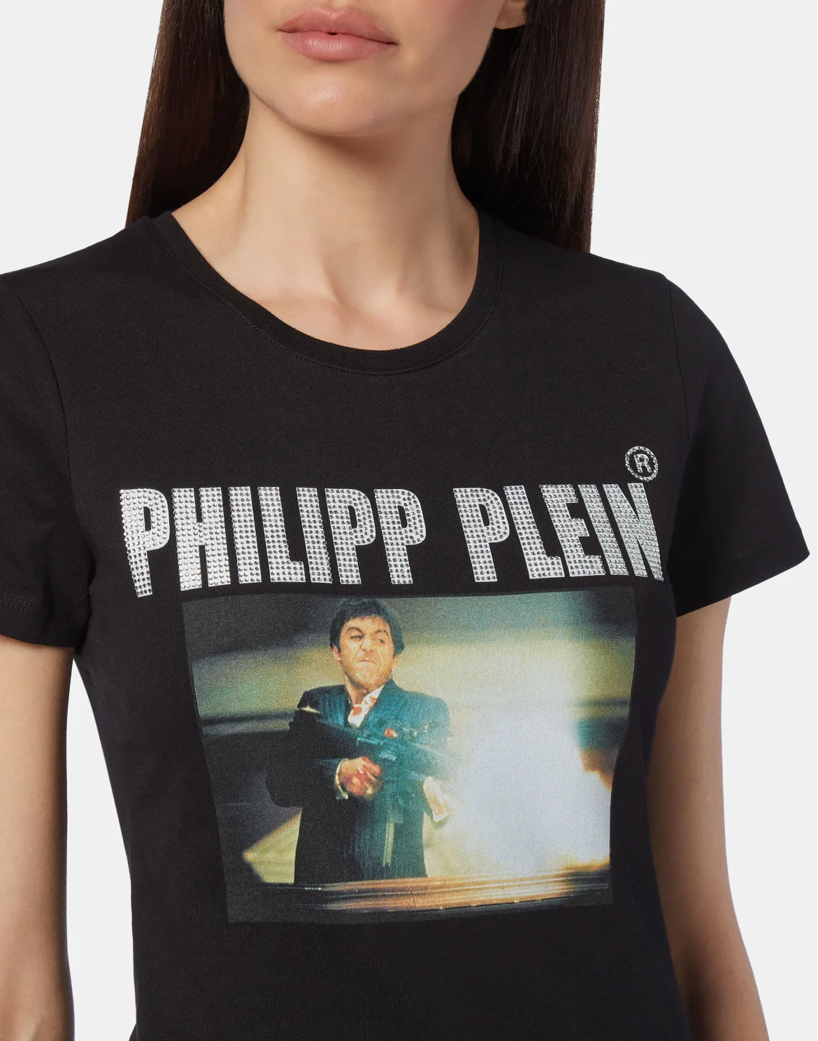T-shirt Round Neck SS Scarface, цвет: Черный