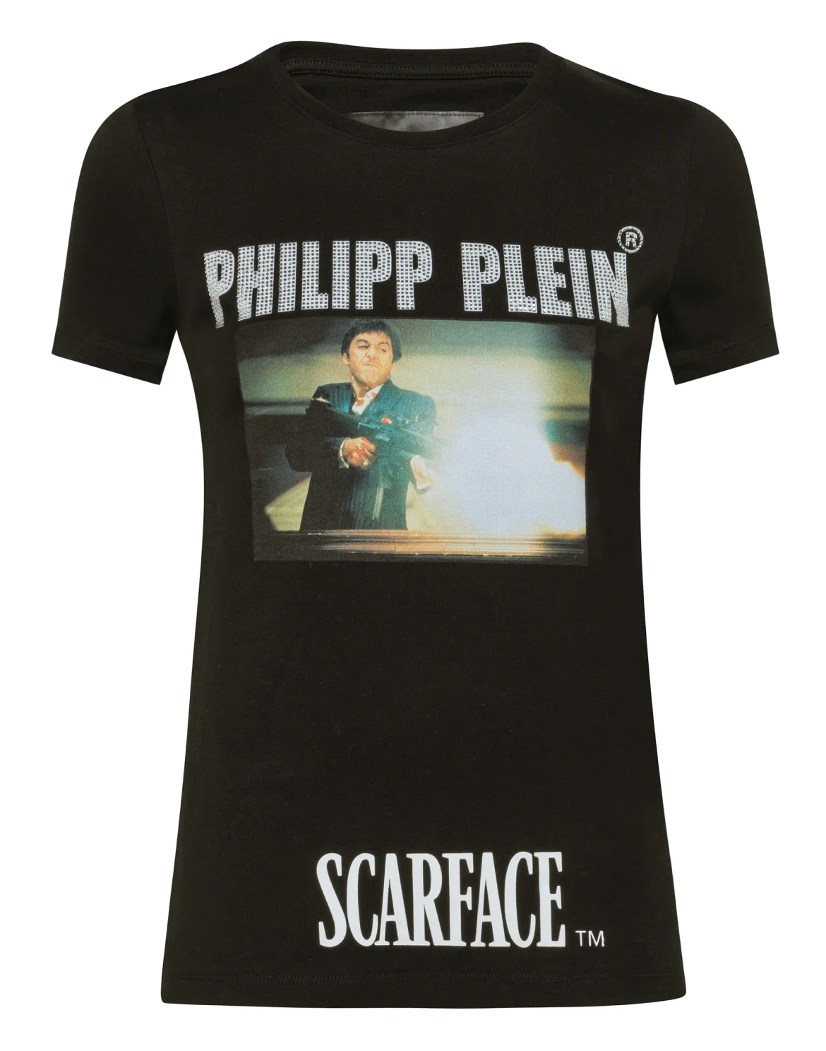 T-shirt Round Neck SS Scarface, цвет: Черный
