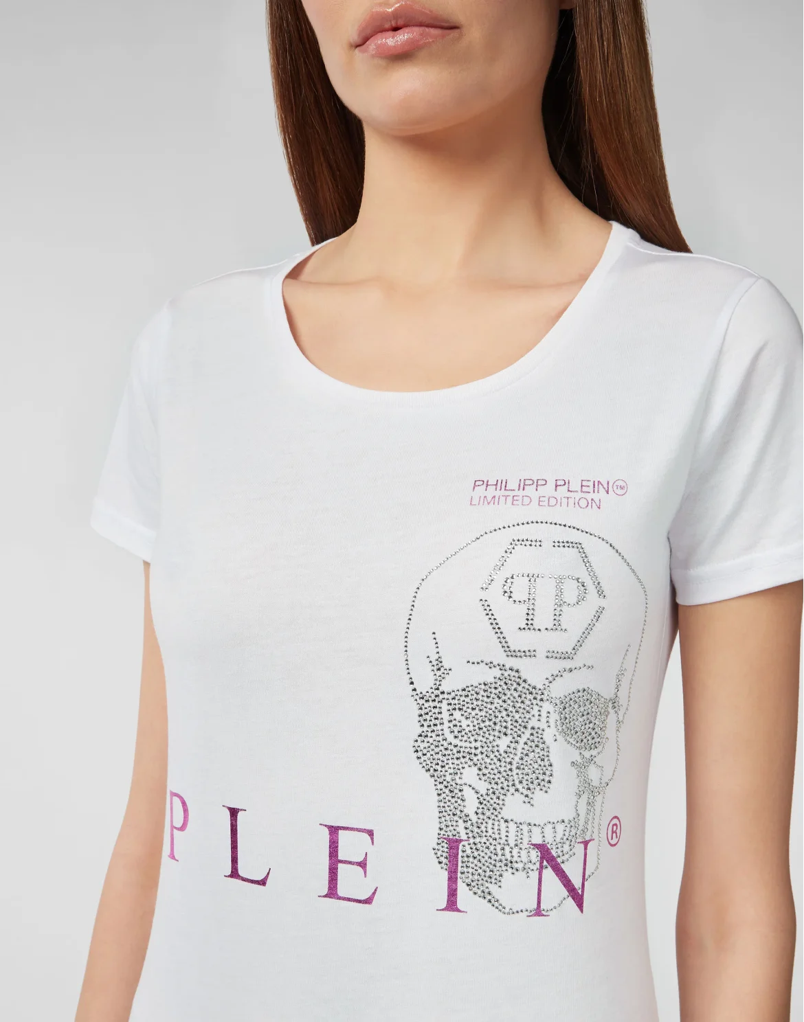 T-shirt Round Neck SS Skull, цвет: Белый