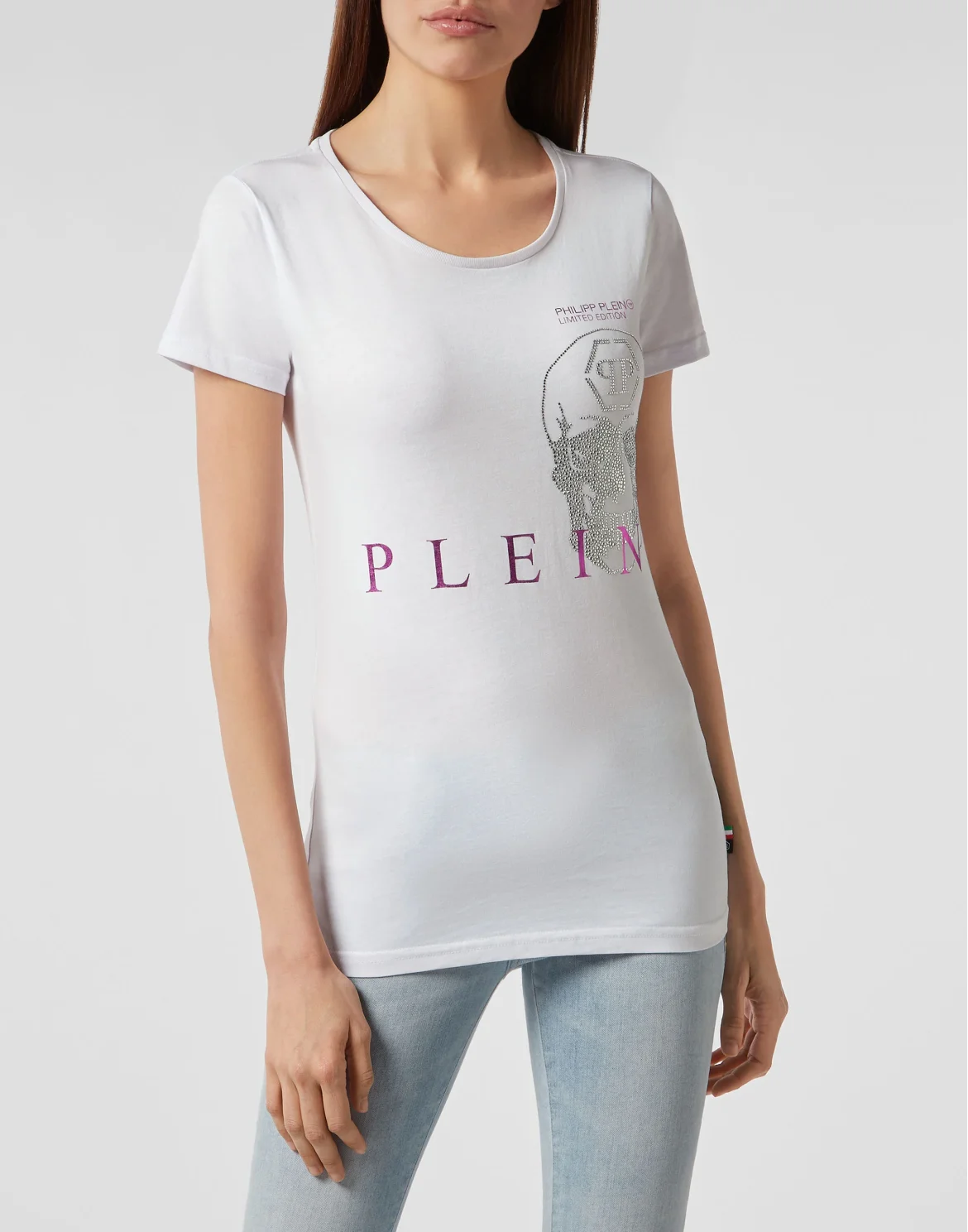T-shirt Round Neck SS Skull, цвет: Белый