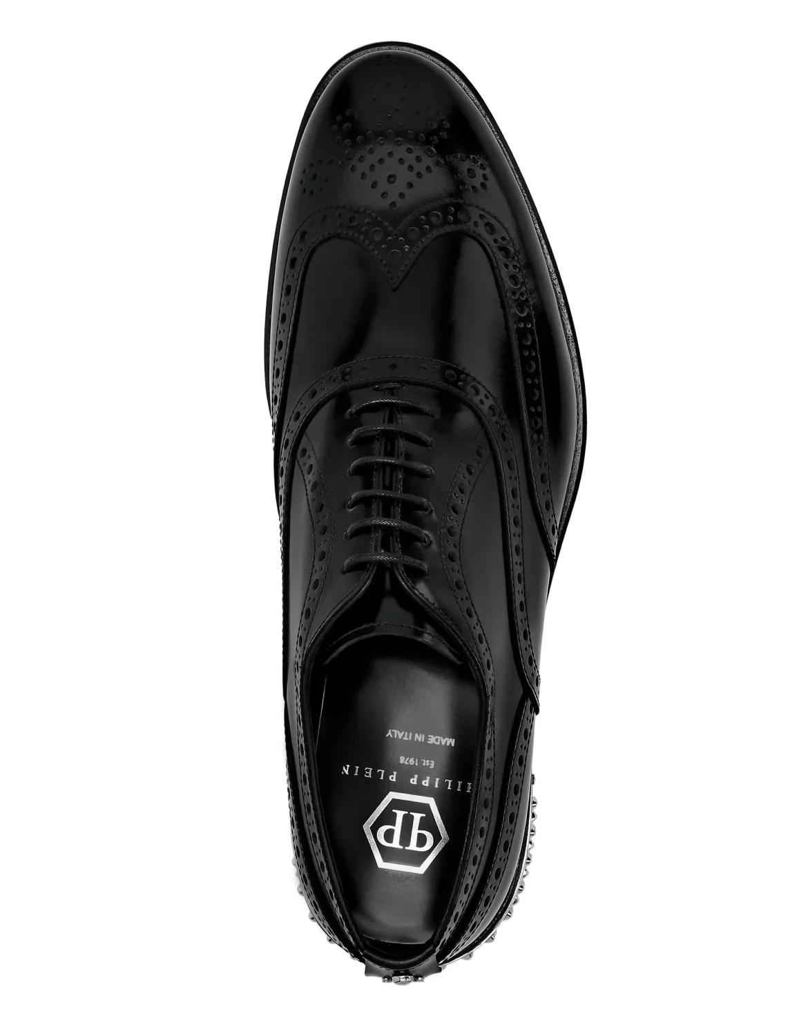 City Shoes in Brushed Leather, цвет: Черный