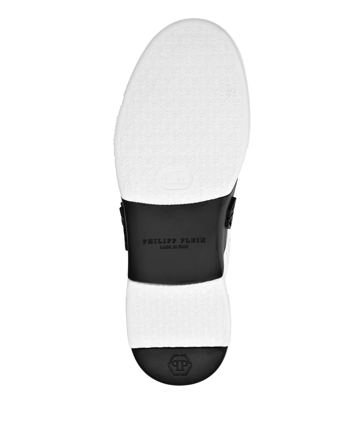 PHANTOM KICK$ Mid-Top Mixed Materials Skull, цвет: Белый