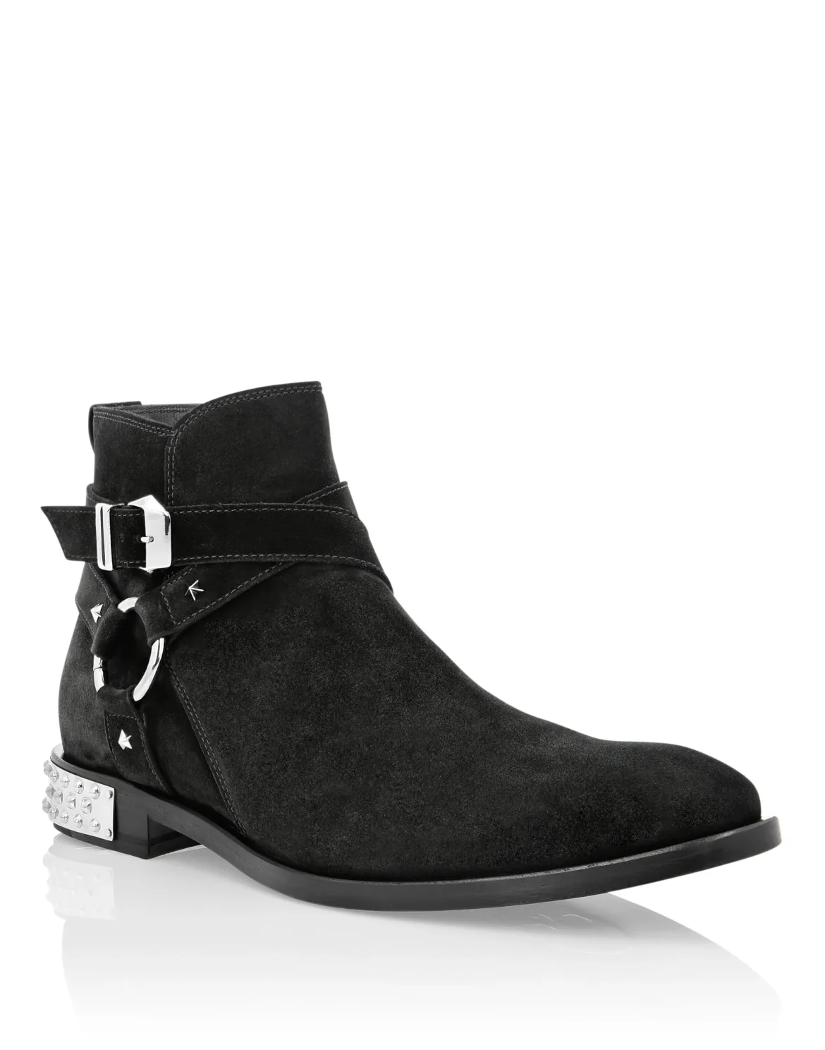 Boots Low Flat Stars, цвет: Черный