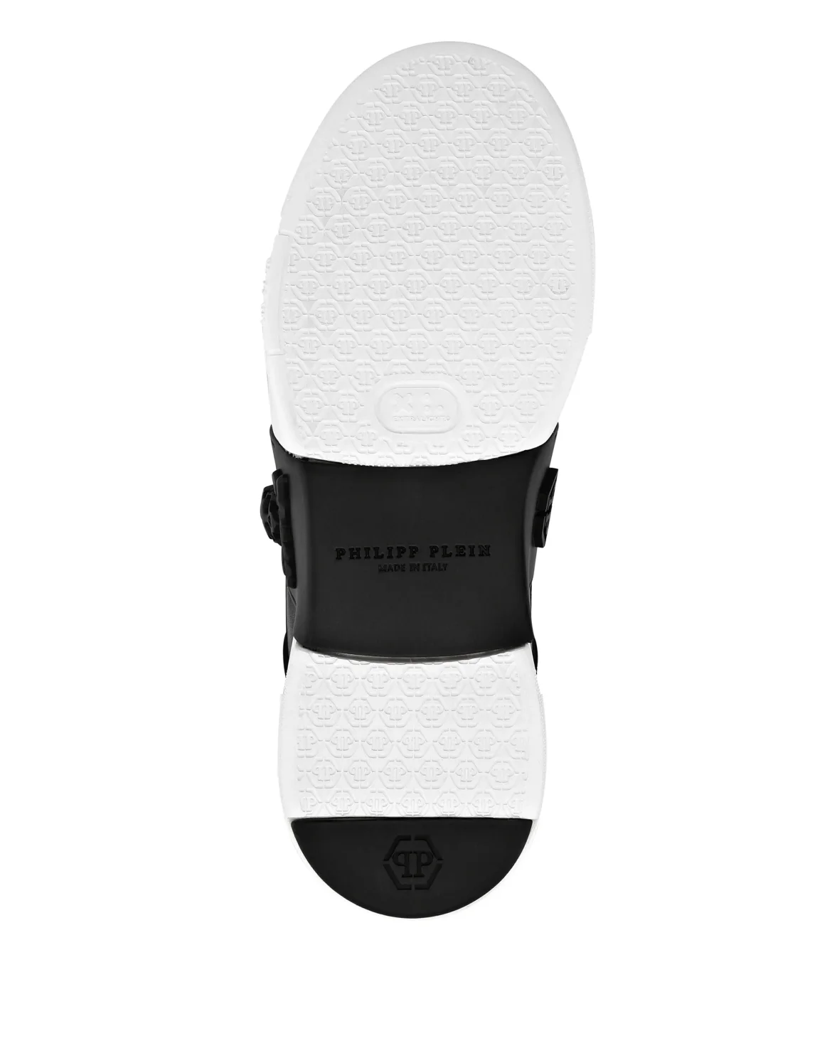 PHANTOM KICK$ Lo-Top Mix Leather Skull, цвет: Черный