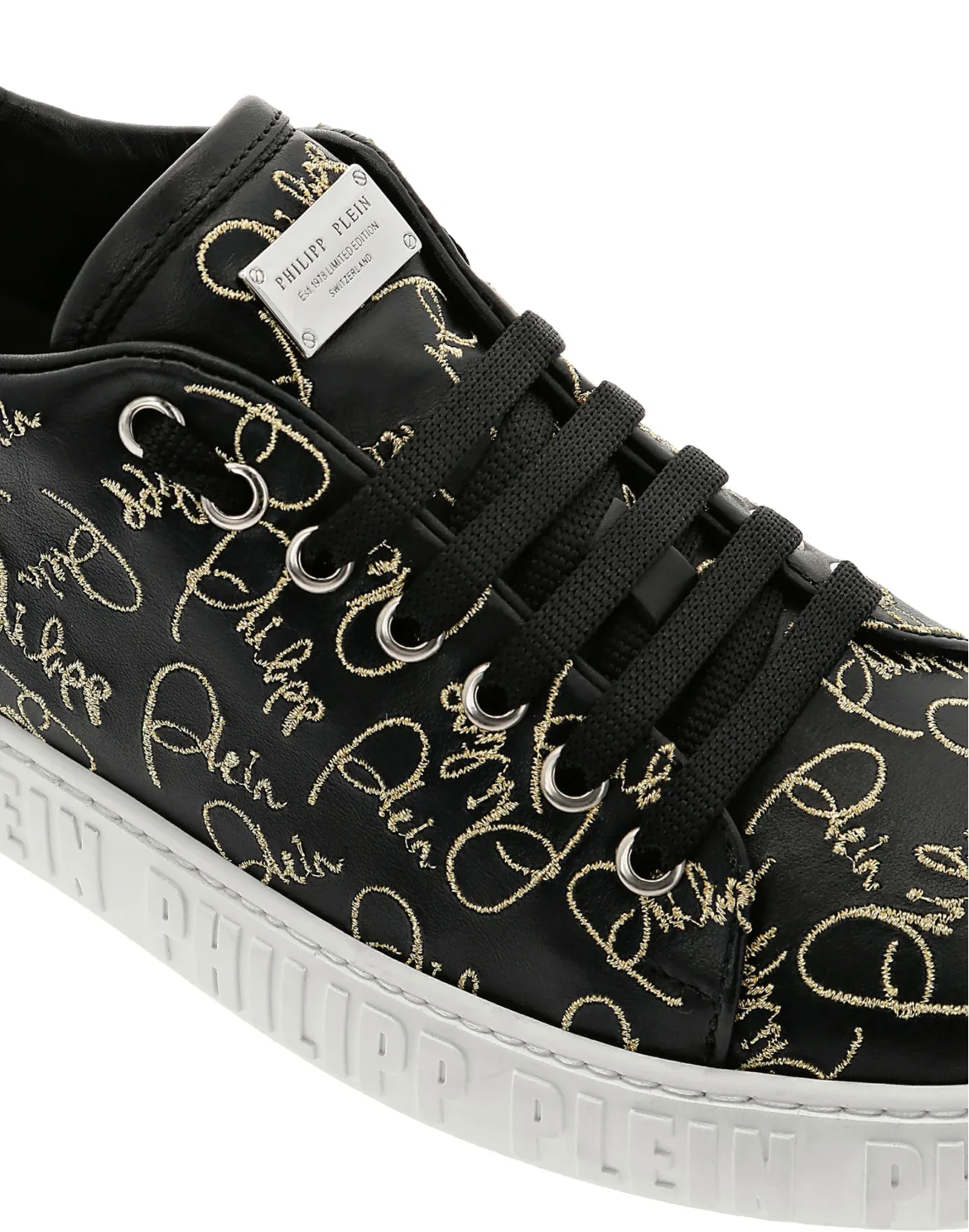 Lo-Top Sneakers Signature, цвет: Черный