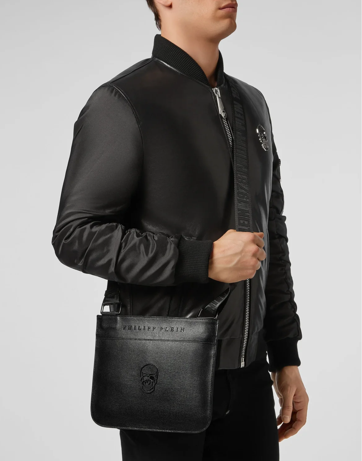 Cross body Skull, цвет: Черный