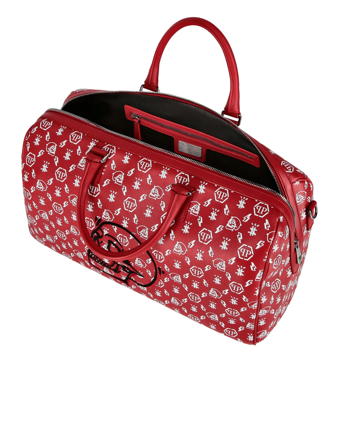 Big Travel Bag Monogram, цвет: Красный